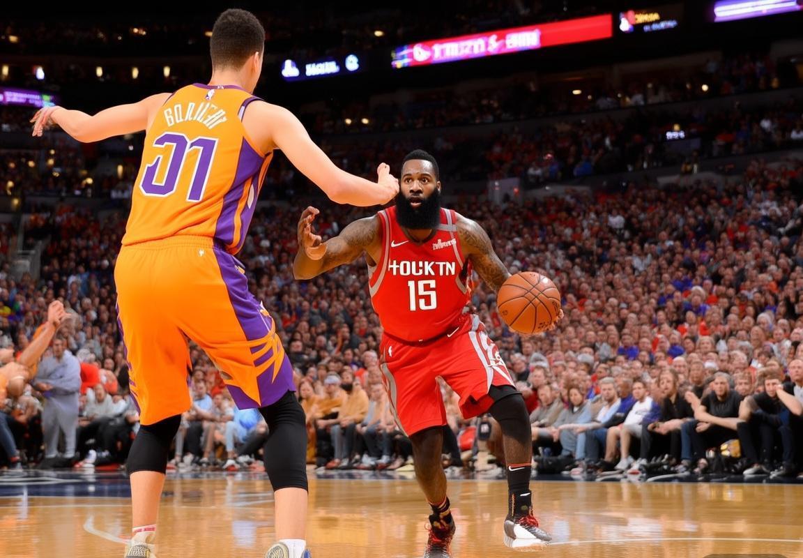 2017年NBA火箭对太阳经典对决解析：战术对决与球星光芒(图2)